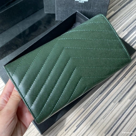 YSL FLAP MONOGRAM LARGE WALLET 0811